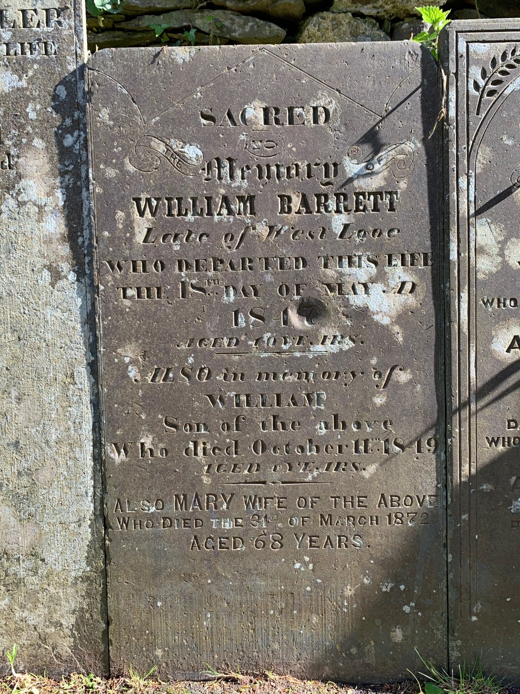 William Barrett 1845-1849