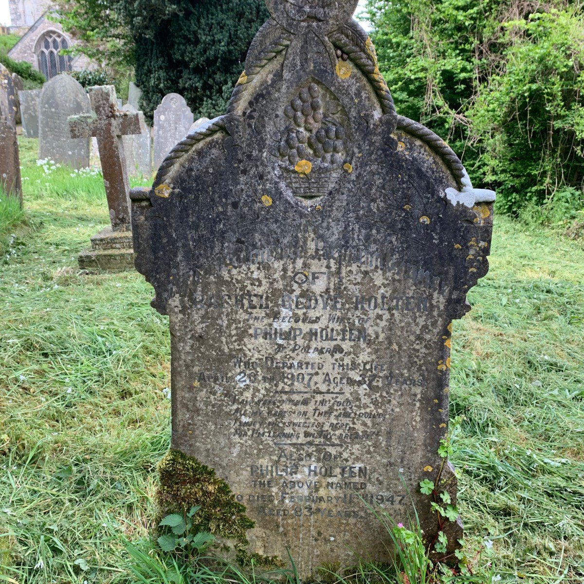 Rachel Gedye Holten&nbsp;1870-1907