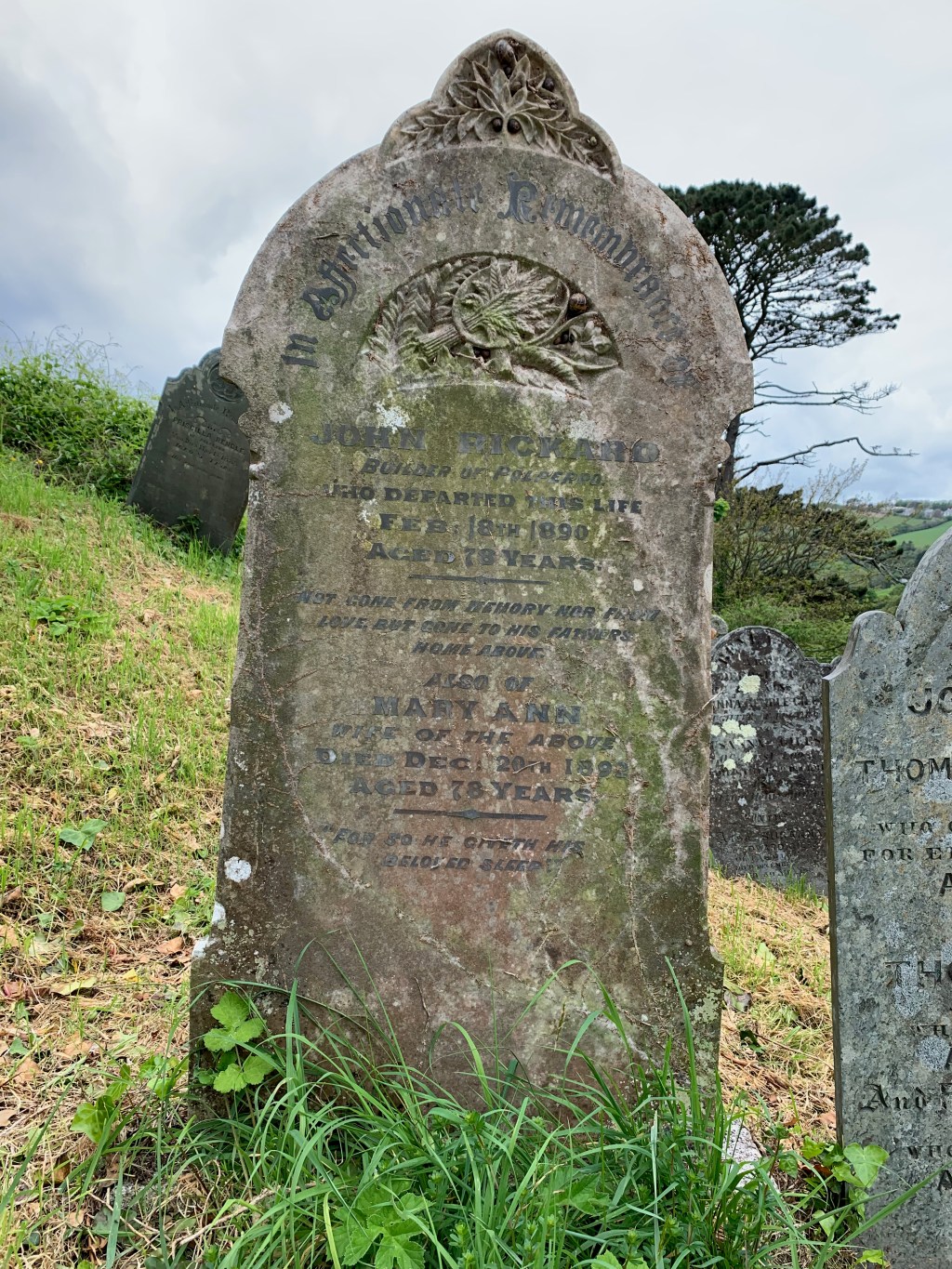 Mary Ann Rickard 1814-1892