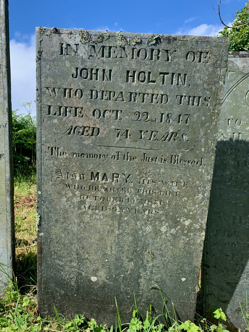 Mary Holtin 1778-1871