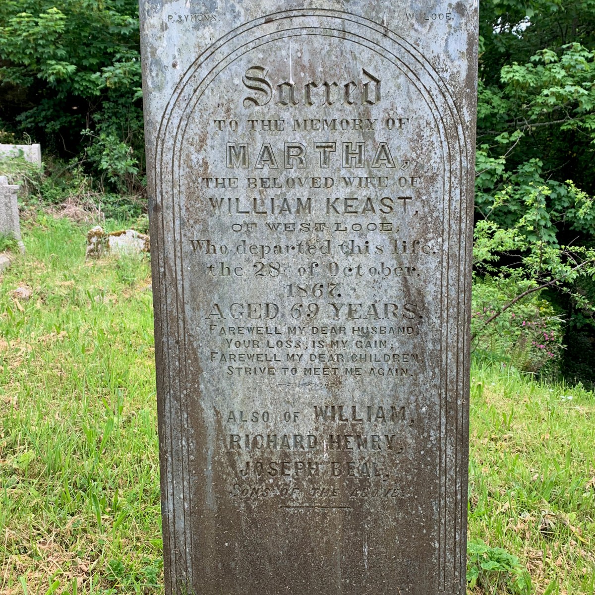 Martha Keast 1798-1867