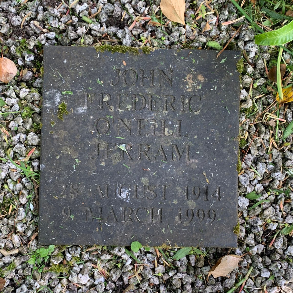 John Frederic O’Neill&nbsp;Jerram