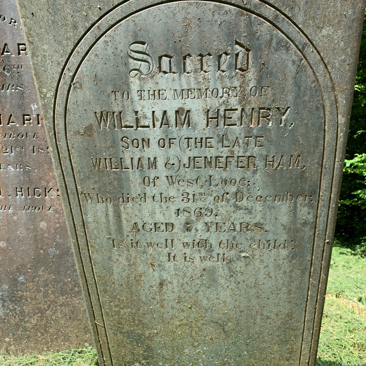 William Henry Ham&nbsp;1862-1869