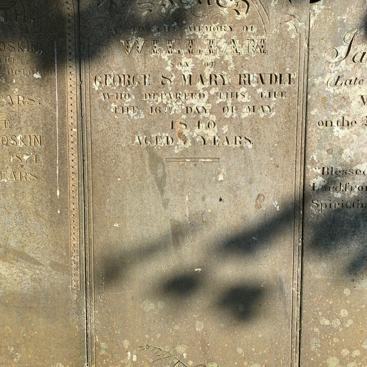 William Rundle 1833-1840