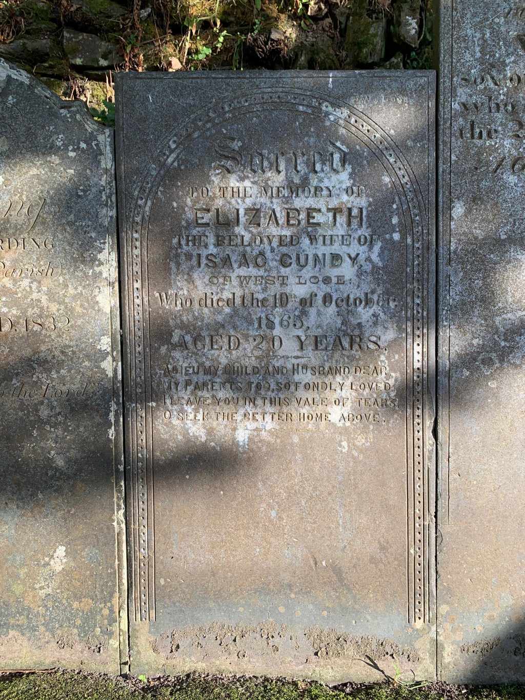 Elizabeth Cundy 1845-1865