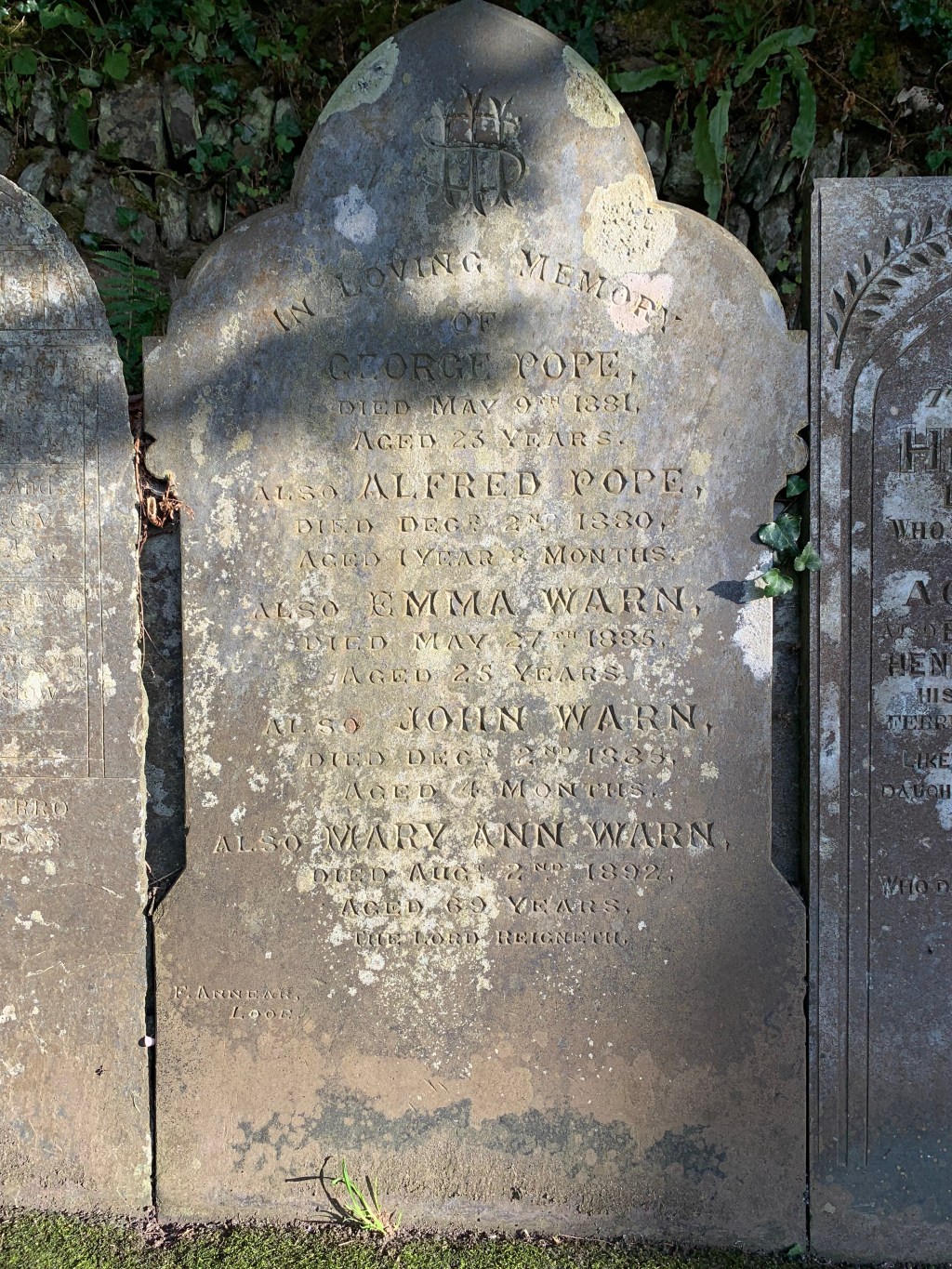 Alfred Pope 1878-1880