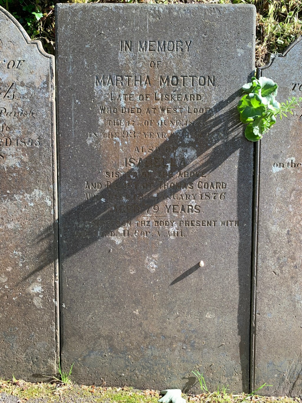 Isabella Goard 1796-1876