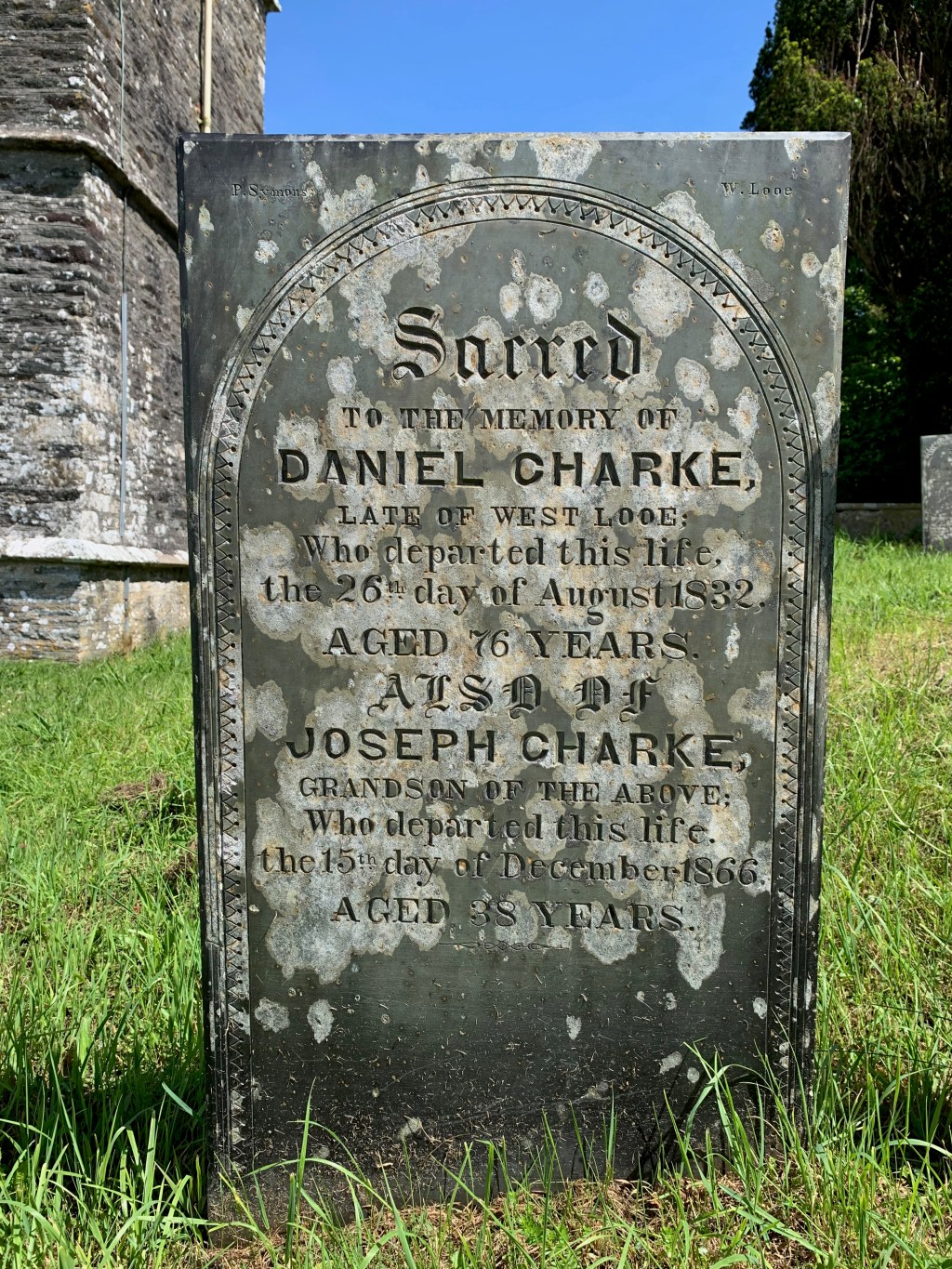 Joseph Charke 1858-1866