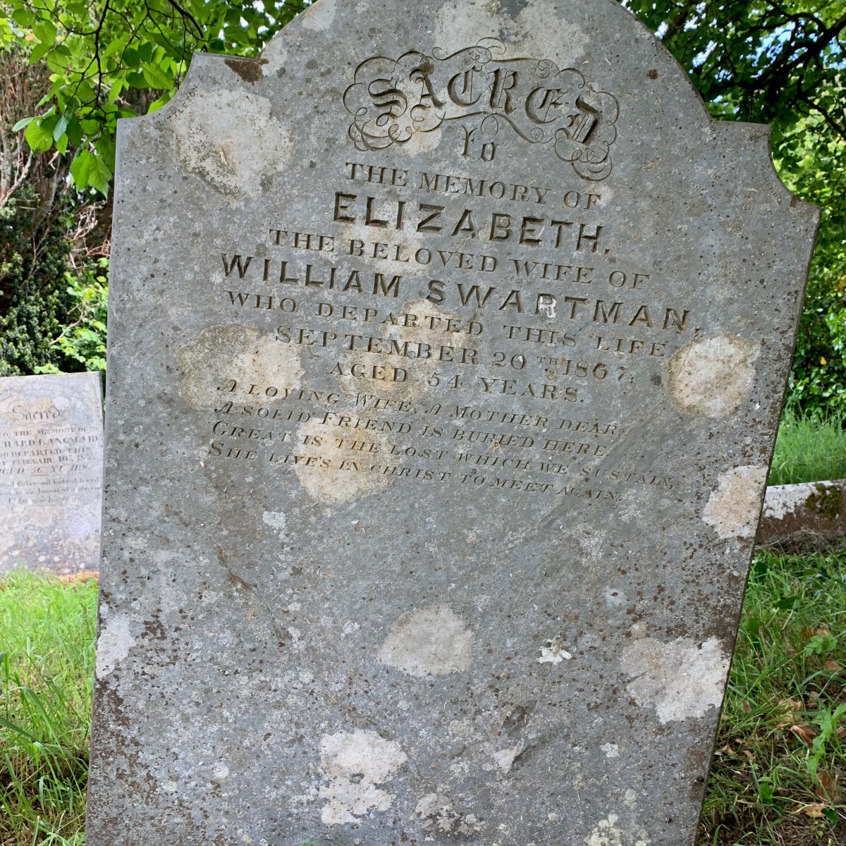 Elizabeth Swartman 1813-1867