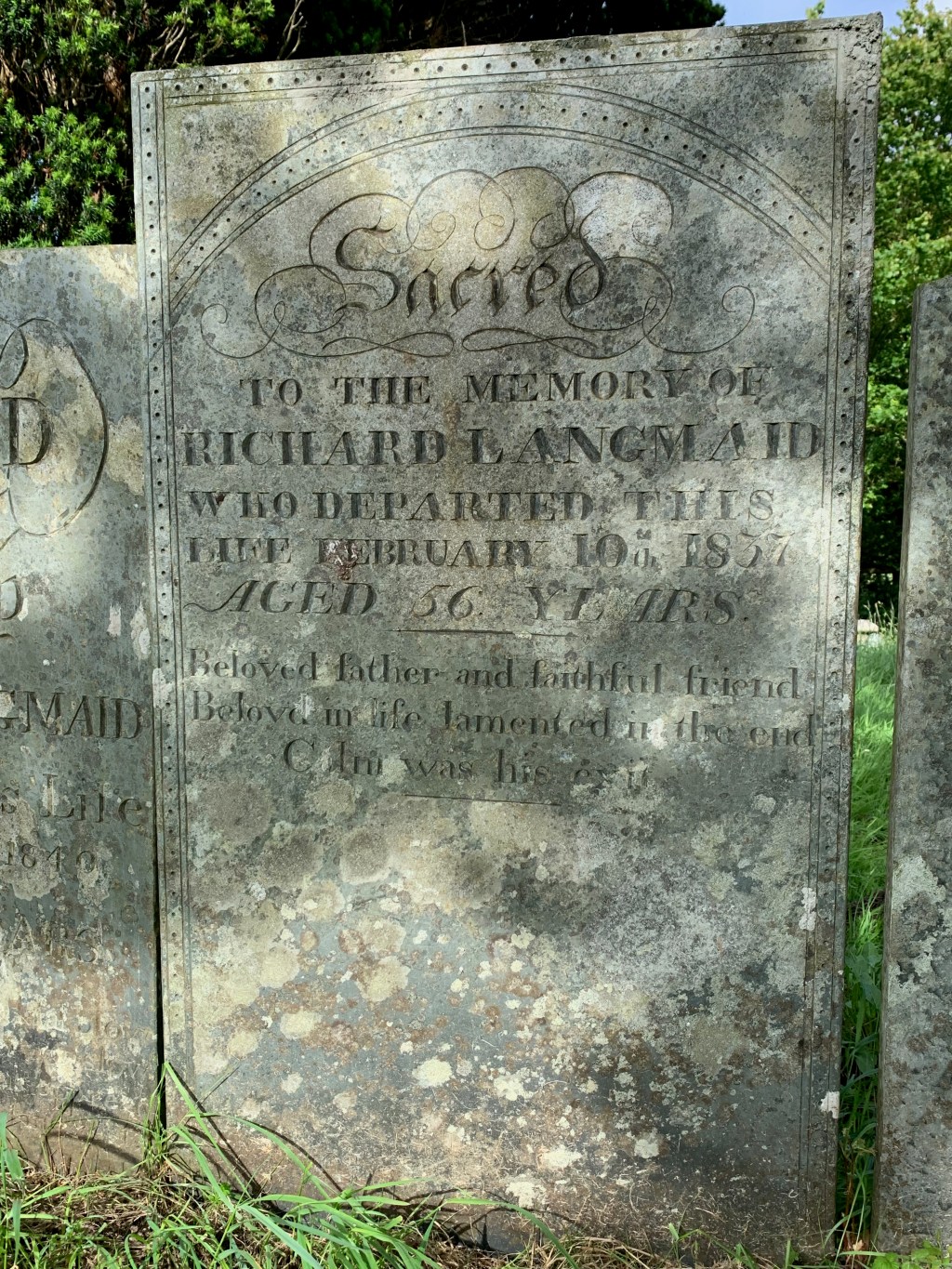 Richard Langmaid 1781-1837