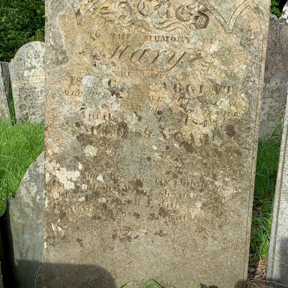 Mary Sargent 1756-1845