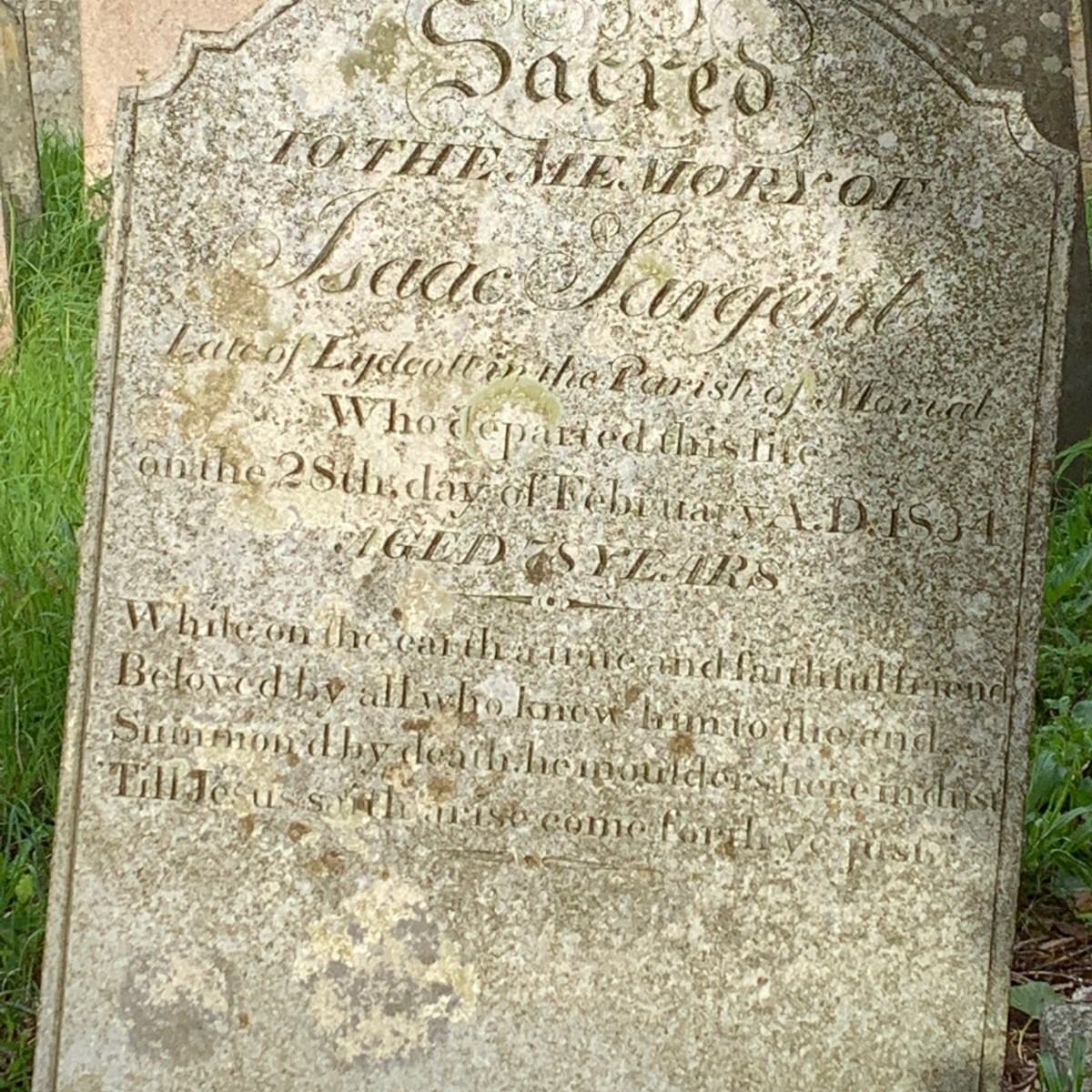 Isaac Sargent 1756-1834