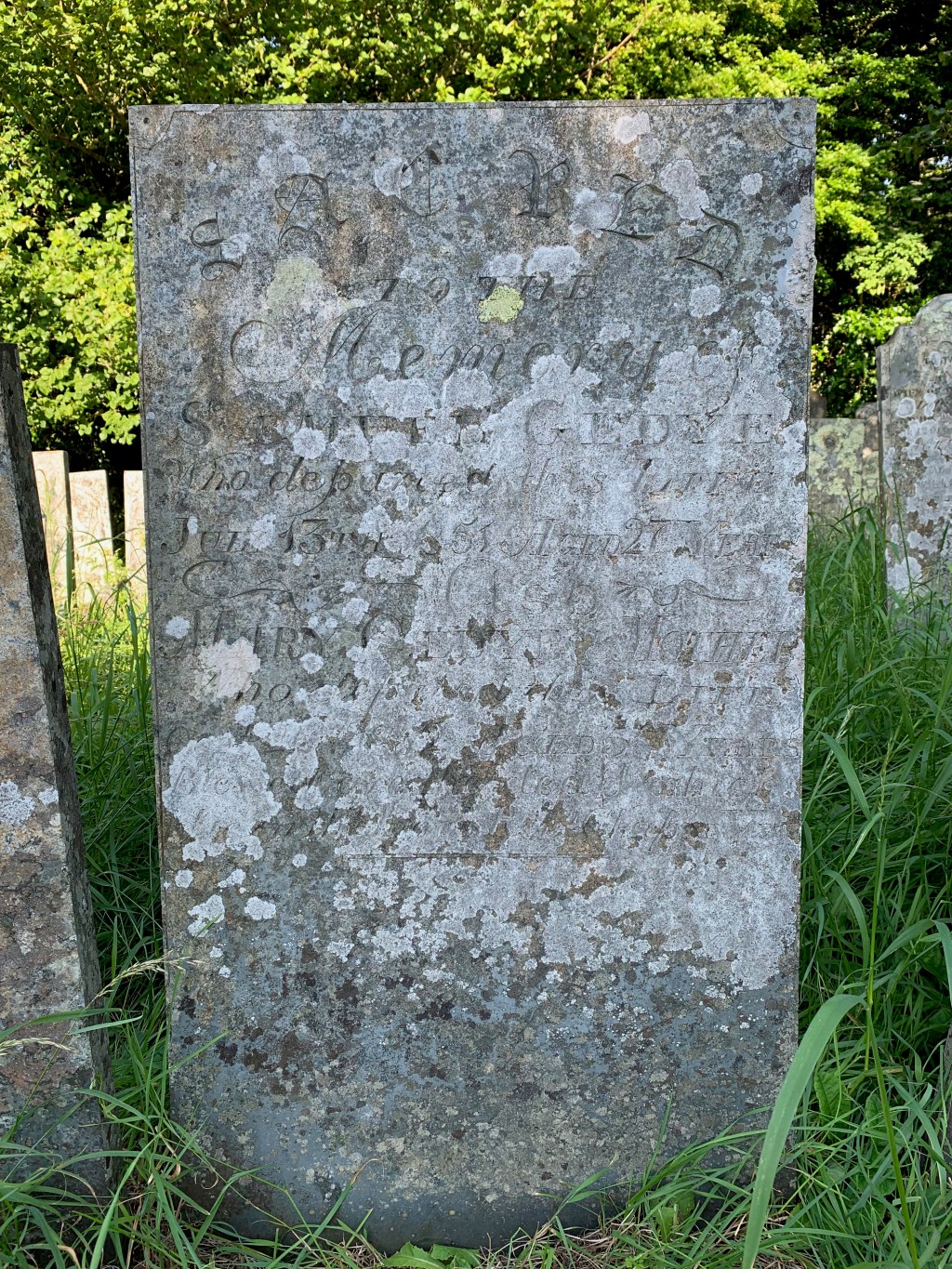 Mary Gedye 1794-1852