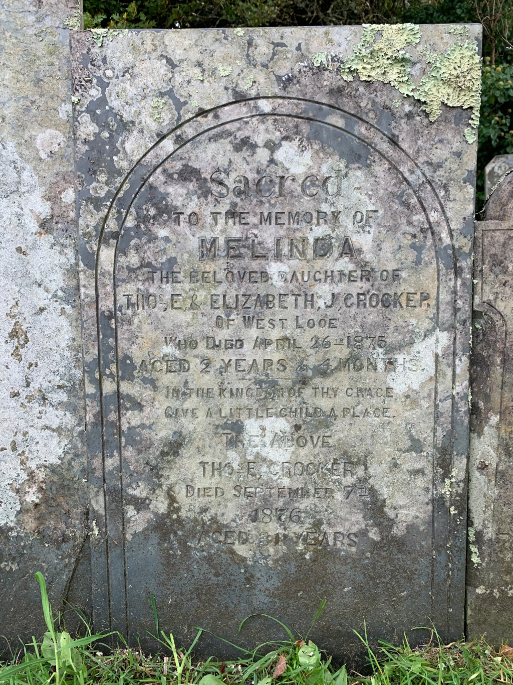 Thomas E Crocker&nbsp;1858-1876