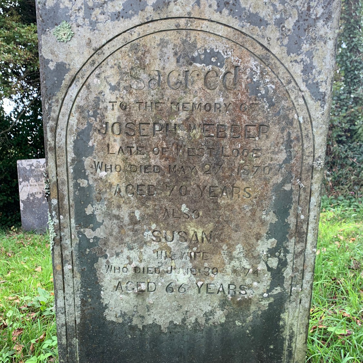 Joseph Webber 1800-1870