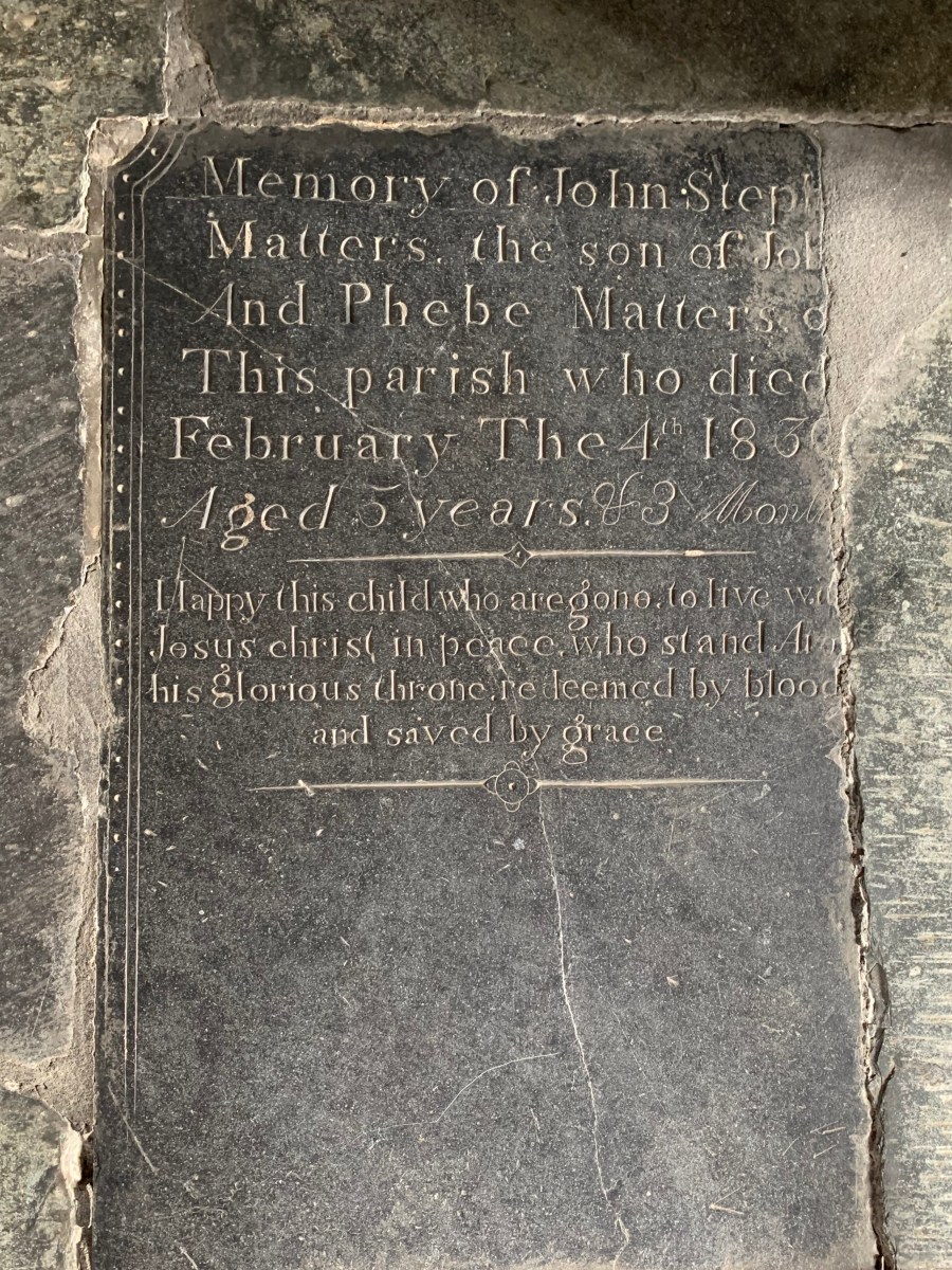 John Steph(en) Matters&nbsp;1824-1830