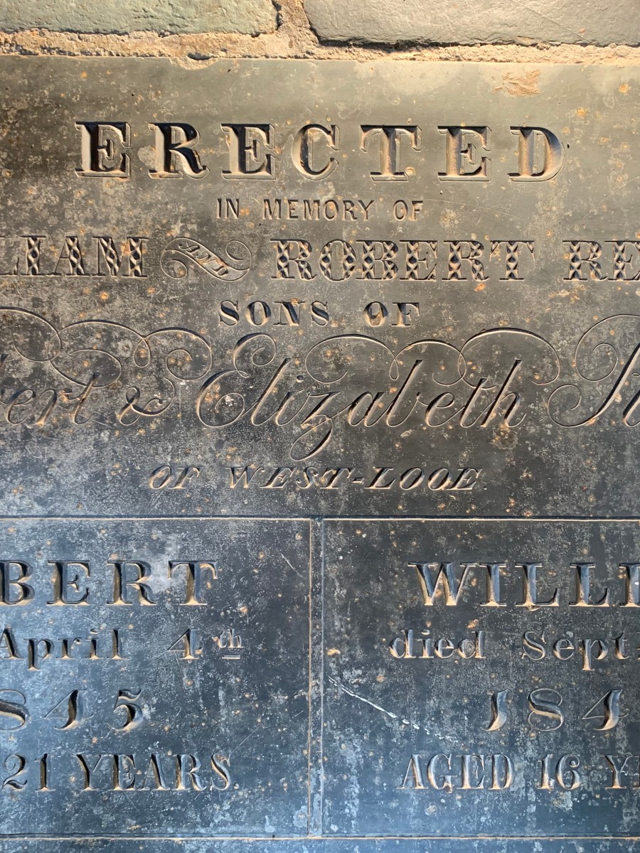 William Reath 1826-1842 & Robert Reath&nbsp;1824-1845