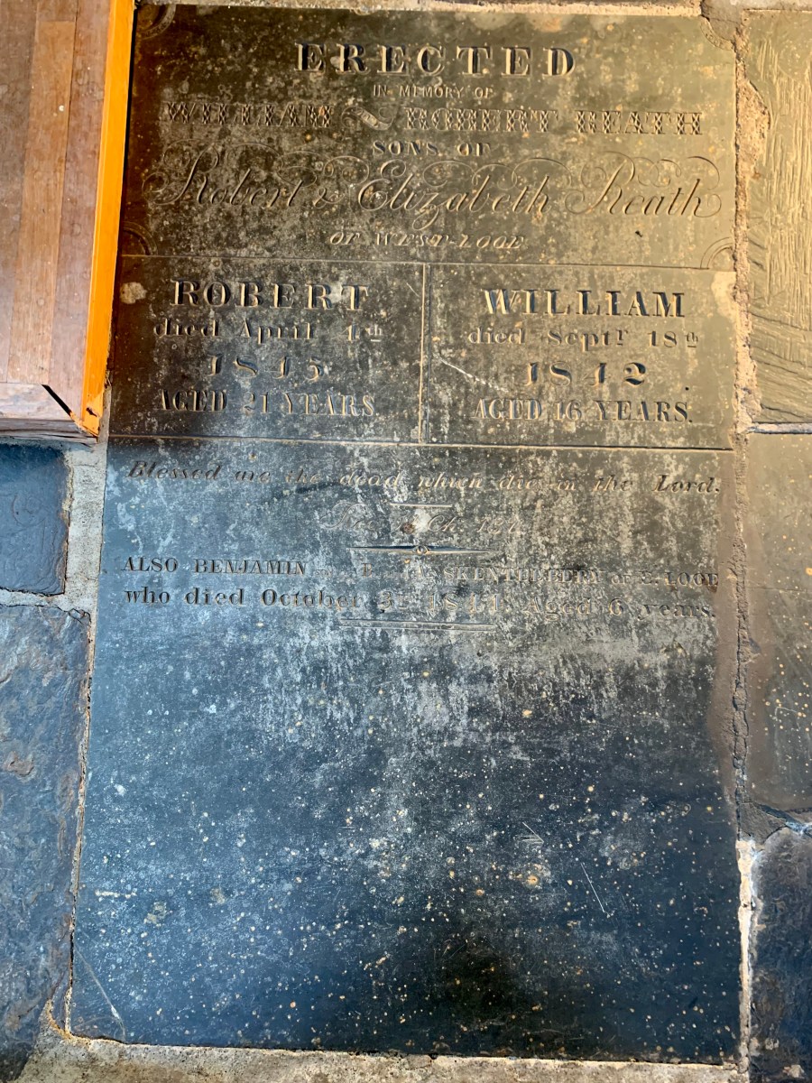 Benjamin Skentelbery 1838-1844