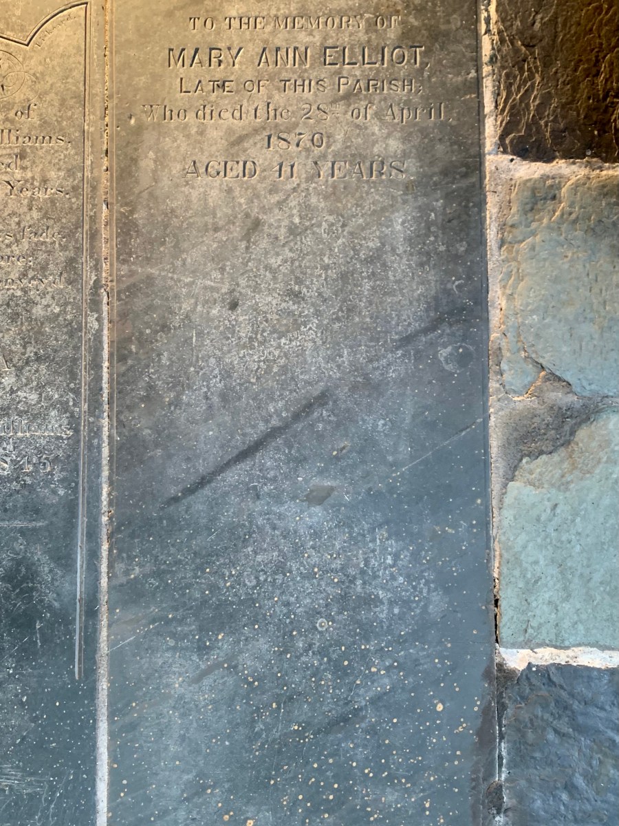 Mary Ann Elliot&nbsp;1829-1870