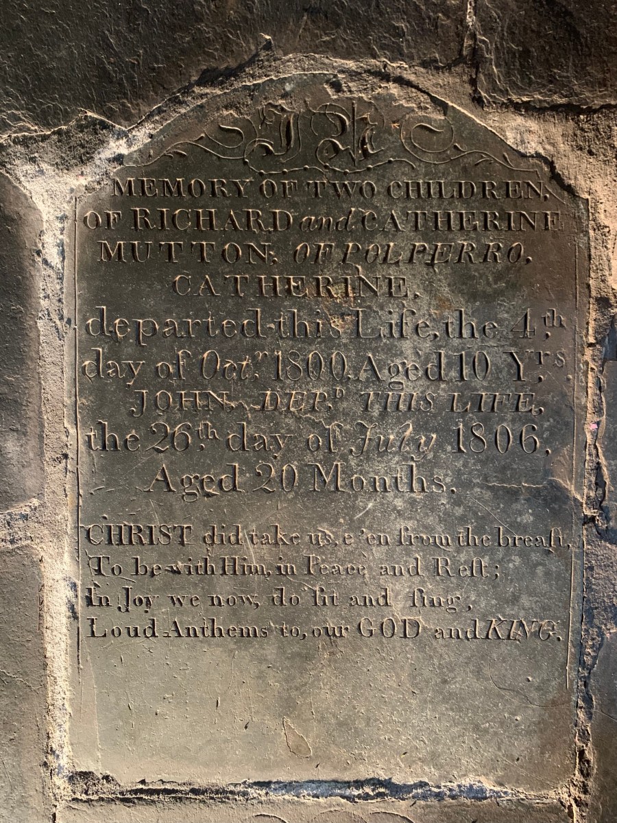 Catherine Mutton 1790-1800 & John Mutton&nbsp;1805-1806