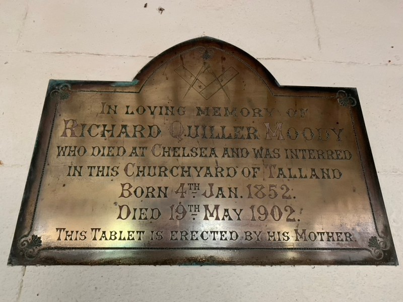 Richard Quiller Moody&nbsp;1852-1902