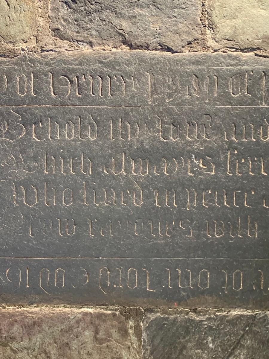 Unknown Ledger Stones with&nbsp;Borders